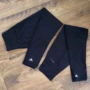 Set of Two Adidas Women’s Aeroready Workout Leggings